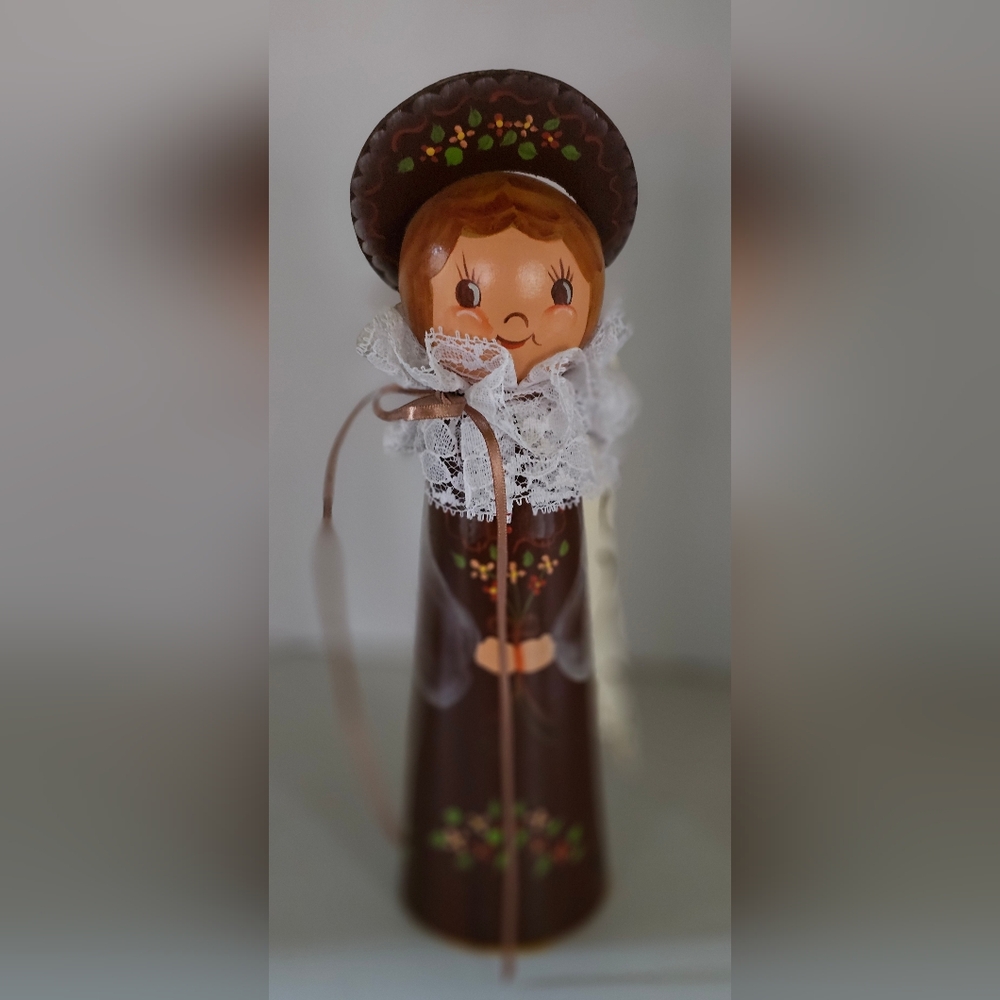 Wood Angel Decore